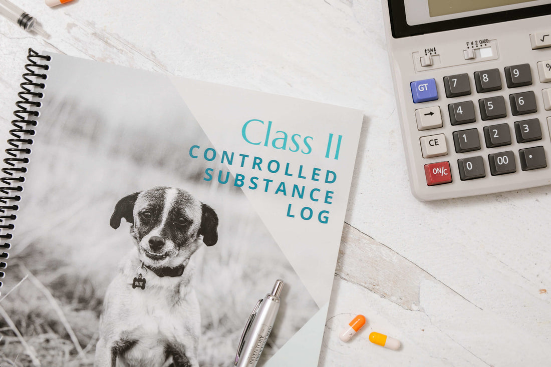 Controlled Substance Log Book Set (Set of 2)