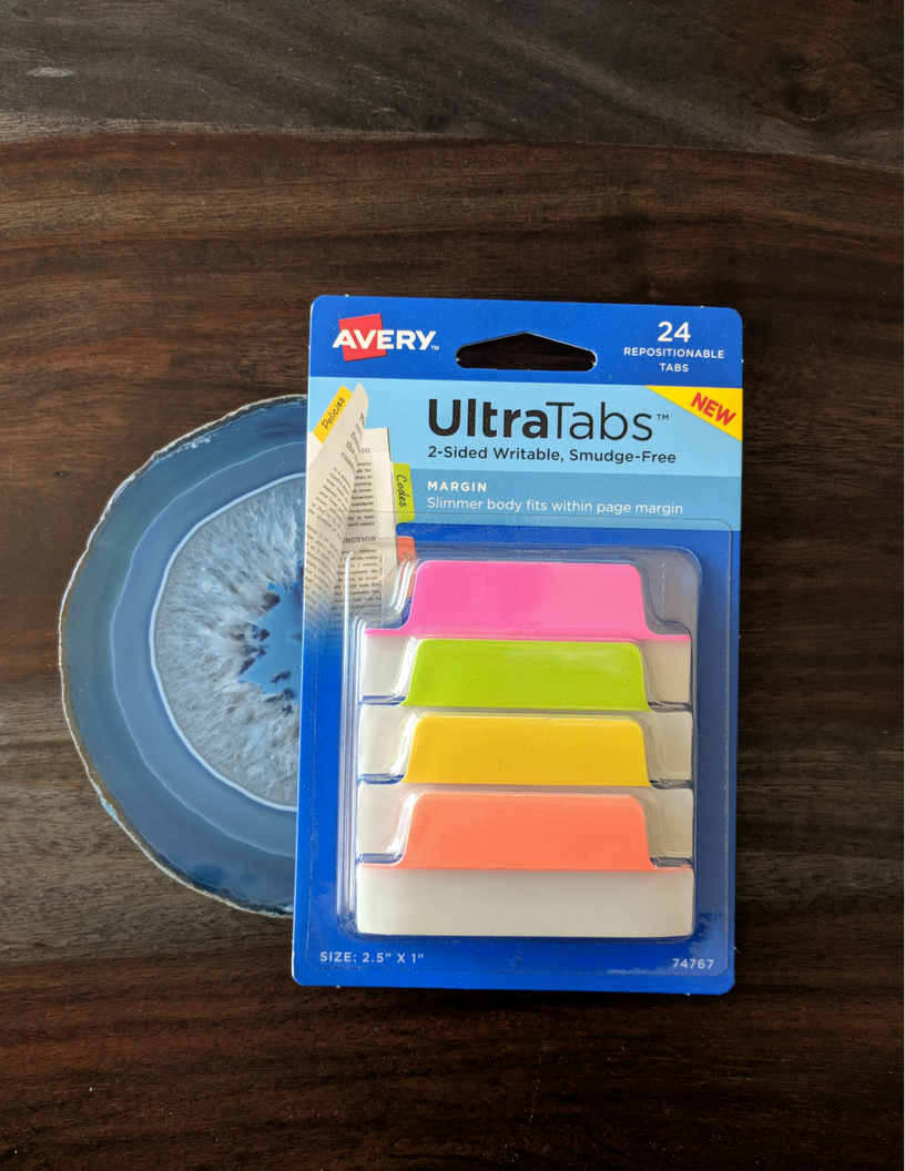 Avery Ultra Tabs - Neon